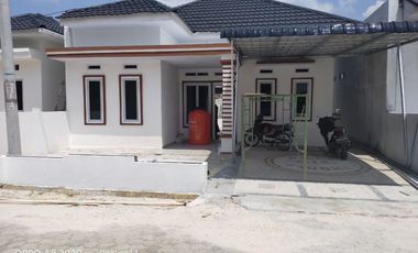 rumah minimalis modern di jalan delima tanah luas