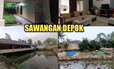 Rumah Luas Plus Tambak Ikan Dijual Murah Di Sawangan Depok