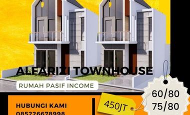 HUNIAN ISLAMI LOKASI DEKAT FASILITAS UMUM DISKON 100 JUTA ALFARIZI TOWNHOUSE