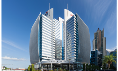 OFICINA EN PUNTA PACIFICA TORRES DE LAS AMERICAS 114M2 AMOBLADA