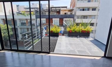 Estrene Penthouse con roof garden privado, en colonia Del Valle Ciudad de México