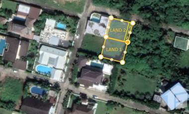 Exclusive LAND 2 Plots 200+200 SQM Total 400 SQM for sale