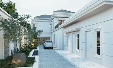 RUMAH CLASIK MEWAH,BESAR FULL INTERIOR BEBAS DESIGN BANGUNAN