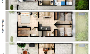 CASA EN VENTA EN ZONA CUMBRES DE 3 NIVELES