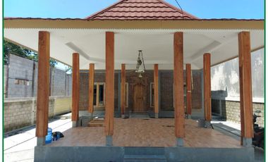 Beli Cepat Untung Lebih Banyak, Rumah Joglo Hanya 985 Juta Di Joho