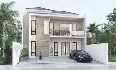 RUMAH MINIMALIS MODERN FREE REQUES KONSEP BANGUNAN TYPE 200