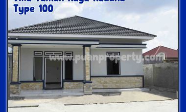 RUMAH MEWAH CLUSTER DI KAWASAN KOMERSIAL