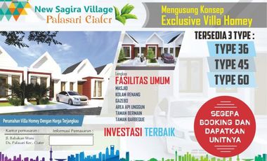 Hunian Semi Villa Harga Terjangkau di Ciater Dekat Taman Bunga A'cadella