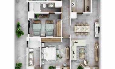 Departamento nuevo en venta en  Cancun