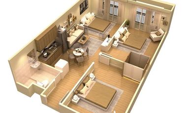 2BR Resort-Style Condo for Sale at Capri Oasis - Fiori Building, Pasig City