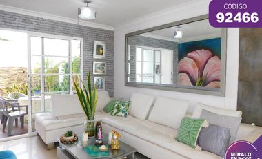 casa condominio en arriendo/venta en villa santos. Cod A92466