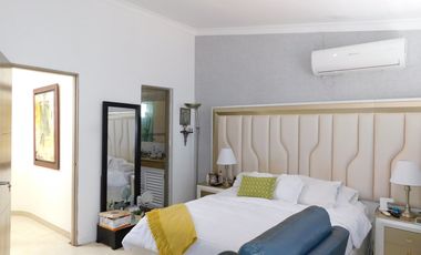 casa condominio en arriendo/venta en villa santos. Cod A92466