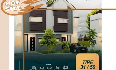 Rumah Dijual di Malang Tipe 31/63 Bebas Banjir Free Biaya