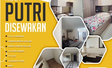 Kost Putri Dekat UNAIR, Grand City Mall Surabaya