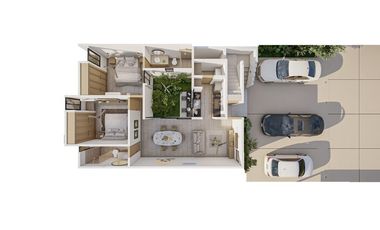 Villa en venta en Privada Emana, Conkal.