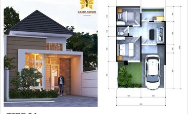 DIjual Perumahan Modern Type 34/72 Murah di Graha Arimbi