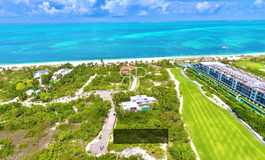 Exclusivo terreno ubicado en el mar en Cancún, Playa Mujeres.