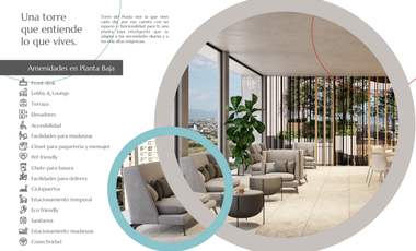 Departamentos de Lujo en Venta, Desarrollo TORRE DEL PRADO en Zapopan, Jalisco
