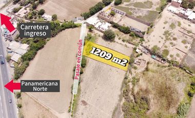 Venta De Terreno 1209 M2 En Campiña De Moche - Oportunidad Para Invertir En Zona De Crecimiento
