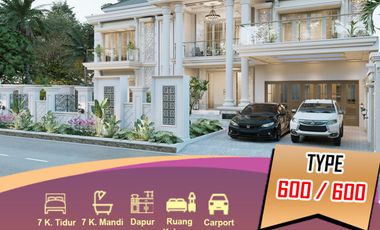 HUNIAN MEWAH PERTAMA DENGAN FASILITAS FULL INTERIOR