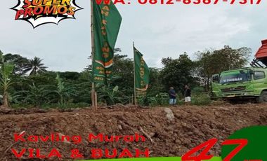 KAVLING TANAH VILA DAN BUAH MURAH AGROHILLS DI BOGOR (PROMO)