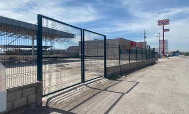 TERRENO EN RENTA SOBRE PERIFERICO FRENTE A LA UNION TORREON COAHUILA