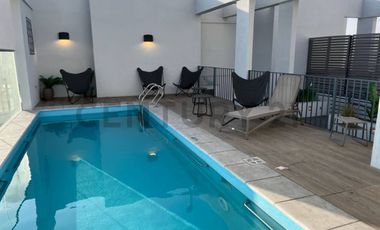 Se arrienda hermoso departamento amoblado vista al mar sector Barrio Brasil