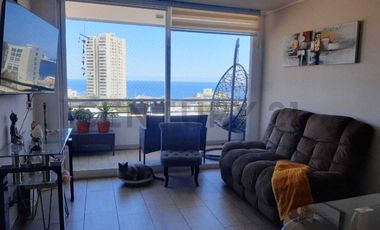 Se arrienda hermoso departamento amoblado vista al mar sector Barrio Brasil