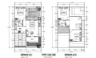 CLUSTER VILLA MURAH, 2 LANTAI DEKAT PANTAI SANUR BALI