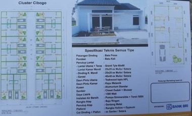 Rumah Baru Minimalis On Progress Green Cibogo Leuwigajah Cimahi Selatan