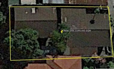 ONSE SAN JUAN CITY WITH OLD HOUSE LOT @ 450 SQM