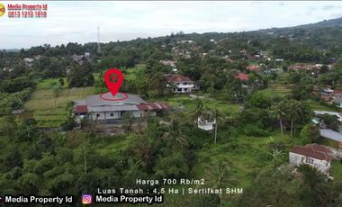 Dijual lahan exs Pabrik Air Ciburayut Cigombong Bogor - Lt 4.5 Ha