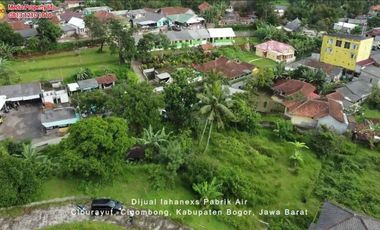 Dijual lahan exs Pabrik Air Ciburayut Cigombong Bogor - Lt 4.5 Ha