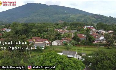Dijual lahan exs Pabrik Air Ciburayut Cigombong Bogor - Lt 4.5 Ha