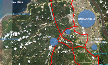 Lote en venta en El Pajal, Galapa