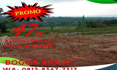 KAVLING TANAH VILA DAN BUAH MURAH AGROHILLS DI BOGOR (PROMO)