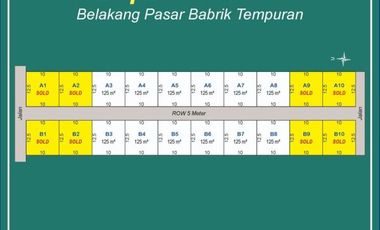 Tanah Tempuran Magelang, Cicil 12X