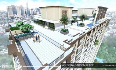 3 bedroom condo for Occcupancy in Allegra Garden Place near capitol commons SM mega mall SM Aura C5 road