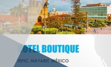 HOTEL BOUTIQUE EN VENTA EN EL CENTRO DE TEPIC