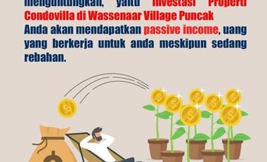 Dapatkan Keuntungan Investasi Rumah Villa di Puncak Cianjur Cipanas