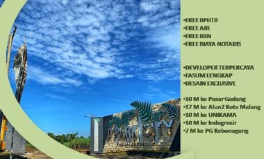 Rumah Dijual di Malang Tipe 45/77 View Katu Dekat Kampus