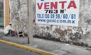 Terreno en Venta en Av. Madero esq. Zamora, Col. Centro, Veracruz, Ver. GVT-0212