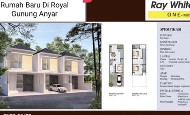 Rumah new gress di royal Gununganyar Surabaya