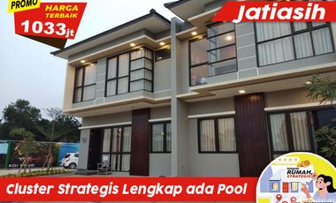 Cluster Stratgis Mewah Lengkap ada Pool Jatiasih Bekasi Deveoper Besar