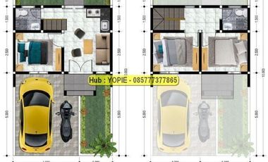 Dijual rumah cantik di rangkas bitung