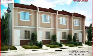 Saffron Hills - 2 Bedroom Townhouse in Bulacan