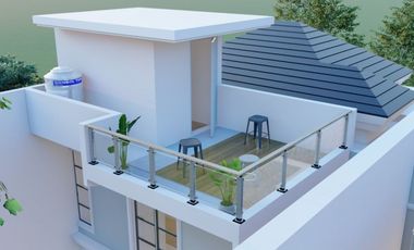 RUMAH DI JALAN SIMPANG TIGA DI JUAL DP 80 JT SAMPAI TERIMA KUNCI