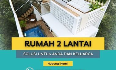 RUMAH MODERN CANTIK DENGAN POOL DI PUSAT KOTA JOGJA