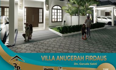 PERUMAHAN NYAMAN TERMURAH LOKASI PINGGIR GARUDA SAKTI KM 6