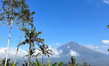For Sale Amazing Bungalow Estate With Sea View And Mount Agung View Amlapura Karangasem